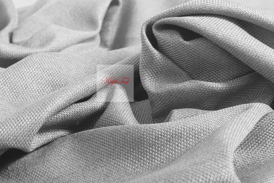 Тоскана (стальной). Плотные шторы рогожка.