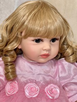 Кукла Реборн мягконабивная 60см в пакете (FA-168)