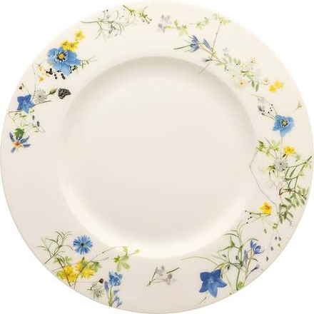 Тарелка закусочная Rosenthal Brillance Alpejski Ogr d, костяной фарфор, 23 см, белая
