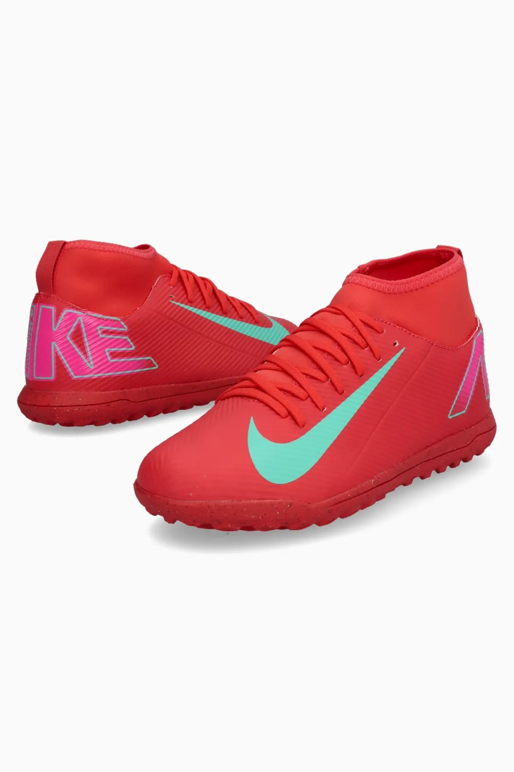 Сороконожки Nike Mercurial Superfly 10 Club TF Junior - красный