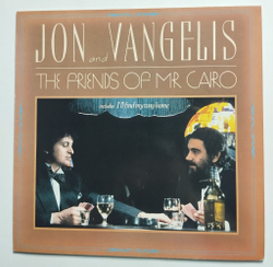 Винтажная виниловая пластинка LP Jon And Vangelis The Friends Of Mr. Cairo (Germany 1982)