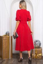 Платье праздничное Мадлен (красное) П14607-18М LT Collection