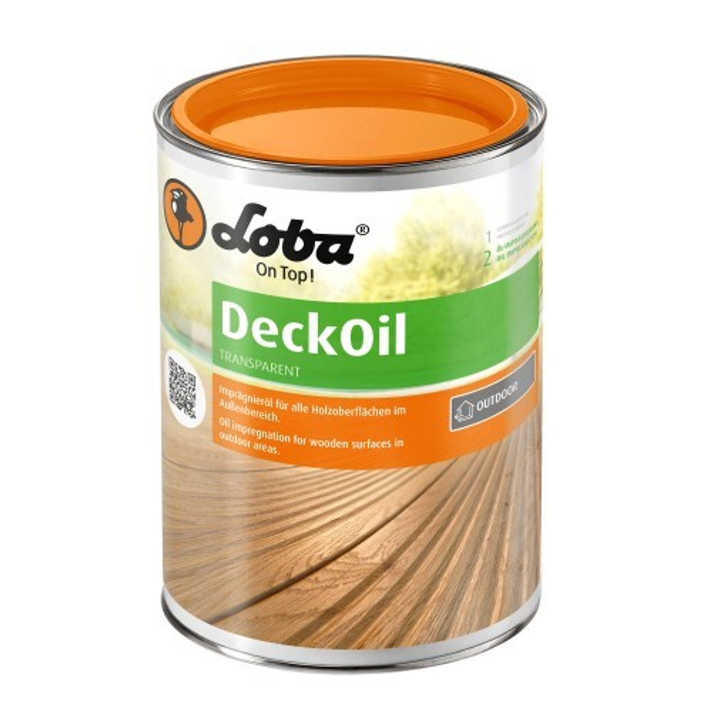 Масло пропитка для наружных работ Lobasol Deck Oil Бесцветное