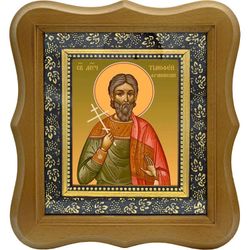 Тимофей Фракийский мученик. Икона на холсте.