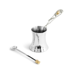 Турка для кофе с ложкой Michael Aram Pomegranate Silver & Gold средняя