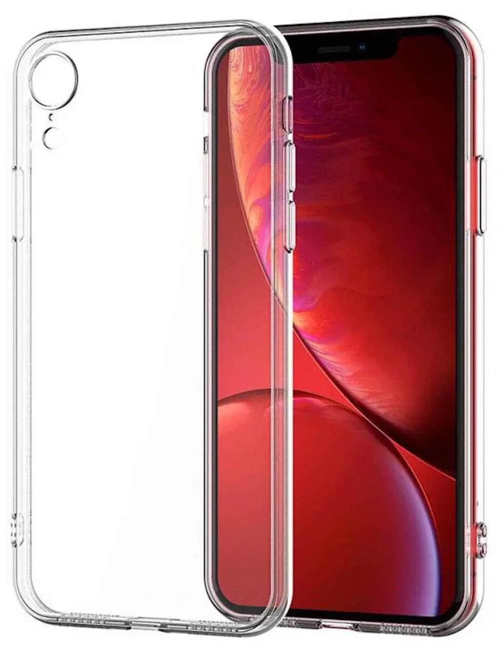 Чехол силиконовый для iPhone Xr прозрачный
