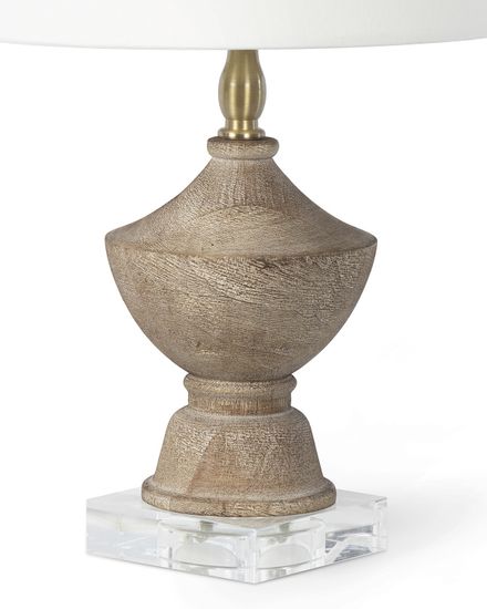 Деревянная настольная лампа “Беатрикс”