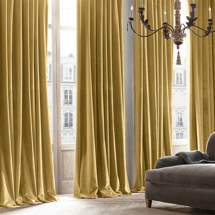 Бархатные шторы матовые коралловые. 200 х 270 см. Арт.: 77708