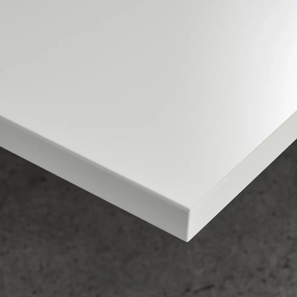 Письменный стол с регулировкой по высоте - IKEA MITTZON/МИТТЗОН ИКЕА, 160х80х65-85 см, белый