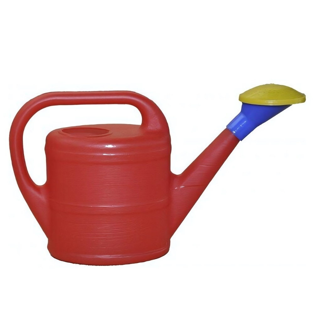 Лейка 1,5л. для полива комнатных растений с раструбом и решеткой цвет в ассортименте