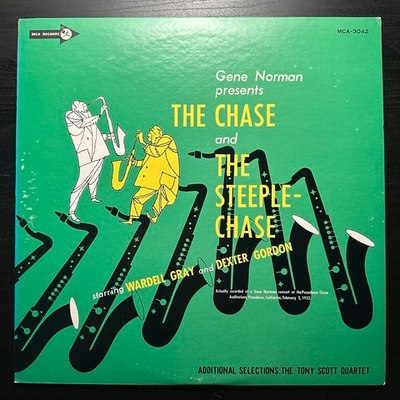 Wardell Gray & Dexter Gordon - The Chase And The Steeplechase (Япония 1978г.)