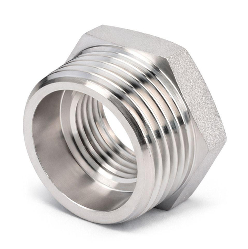 Футорка лат. 1" * 1/2" нар./вн. никель