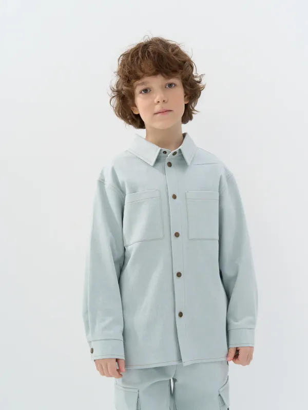 Рубашка джинсовая 