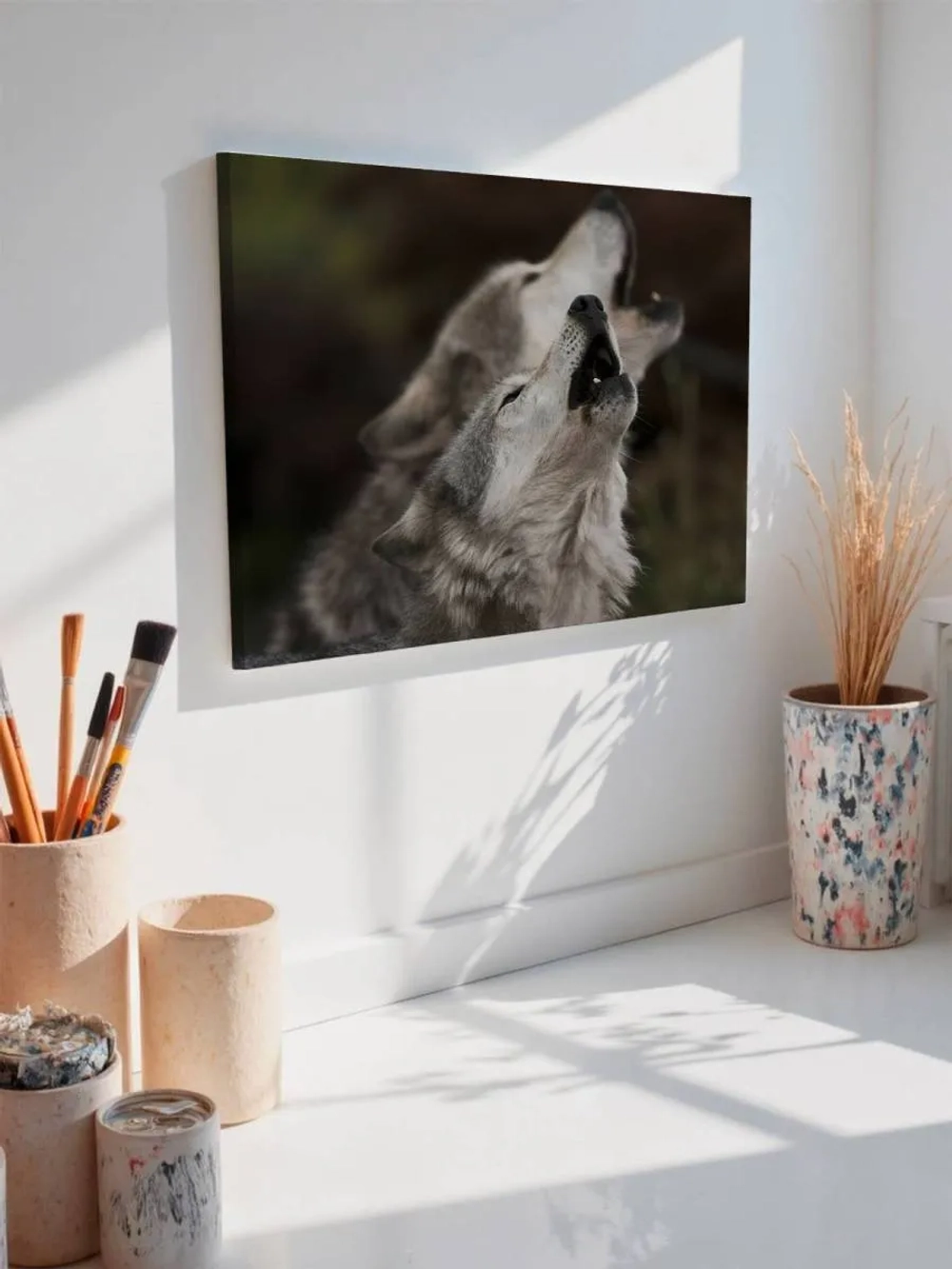 Картина на стену 40 X 50 Волки