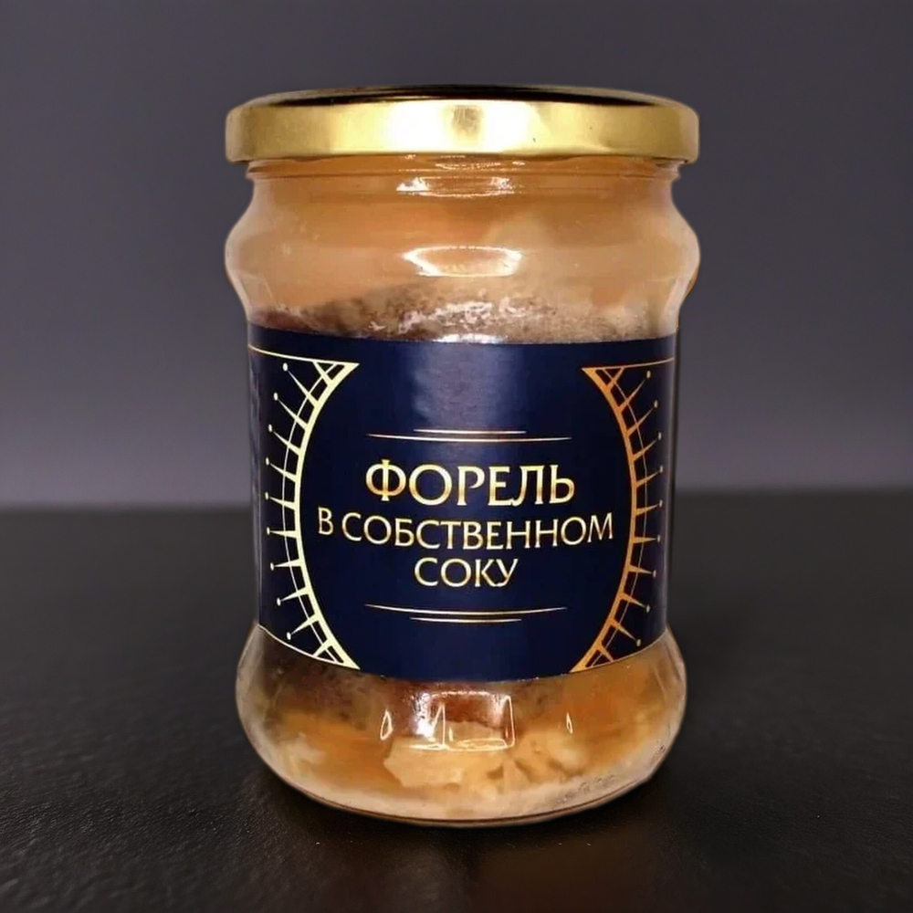 Форель в собственном соку, Мурманск, 500г