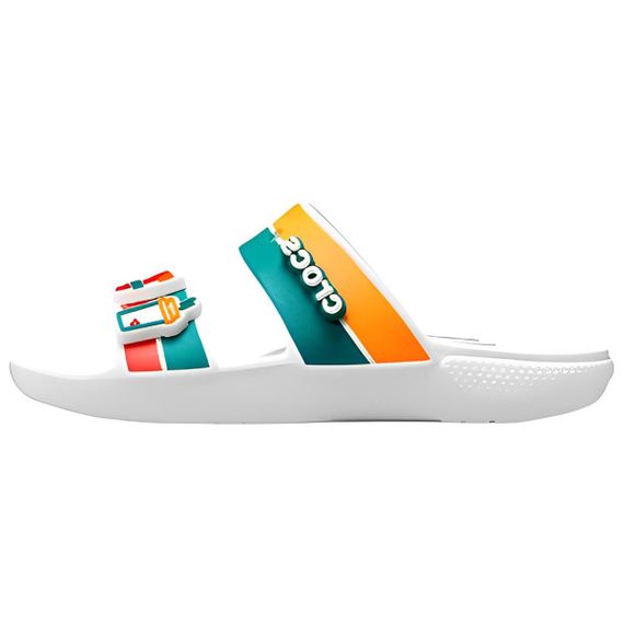 Crocs 7-Eleven x Crocs 'White Orange Green'