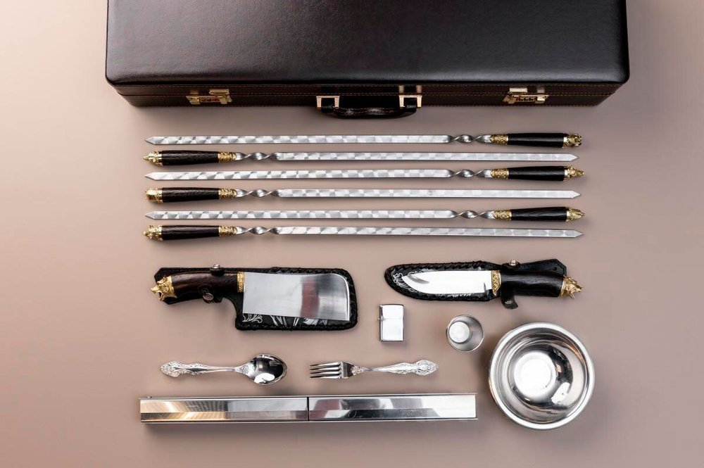 Подарочный набор для пикника в кейсе "Престиж"