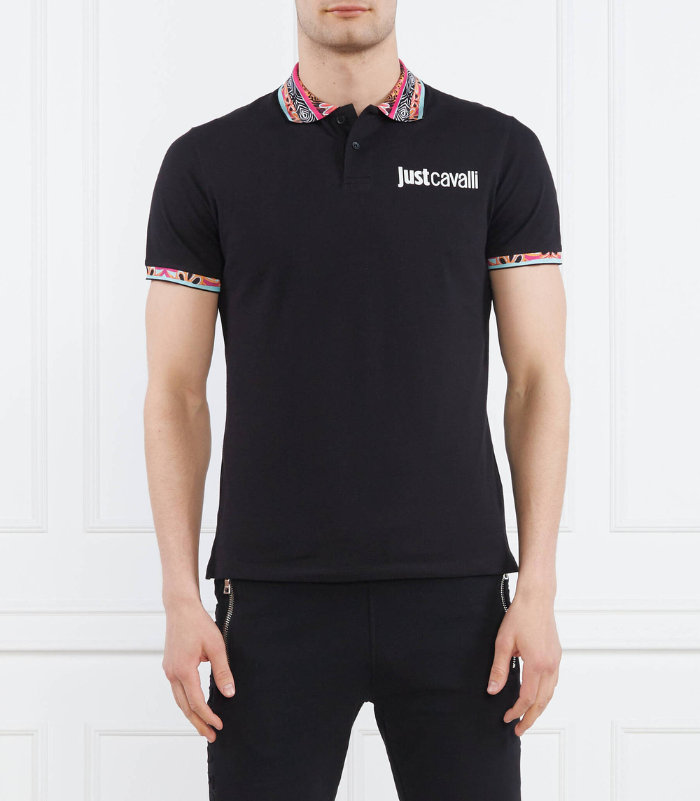 Поло Just Cavalli - черный(74OBGF01CJ206)