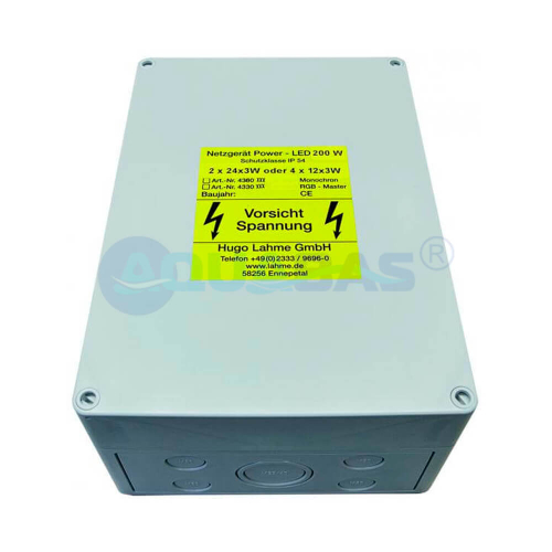 Контроллер Hugo Lahme 200Вт 24В для светодиодных ламп RGB (40600150)
