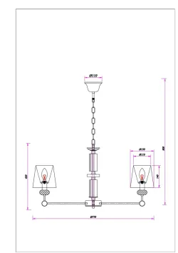 Подвесная люстра Arte Lamp
