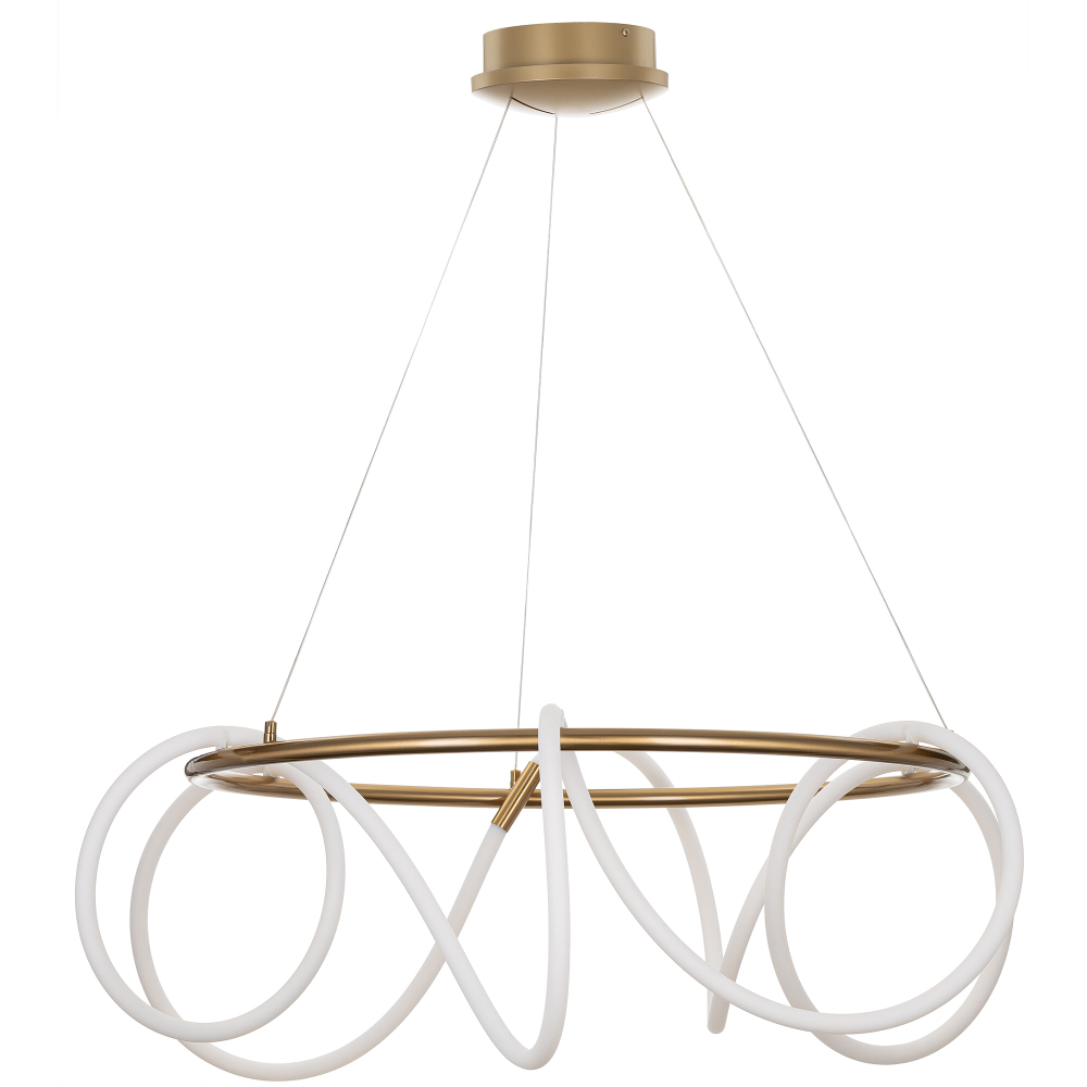 Citilux PYTHON CL220283 Люстра подвесная с пультом Бронза