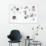 Доска магнитно-маркерная 90х120 см, ПВХ рамка, BRAUBERG "Standard", 237562