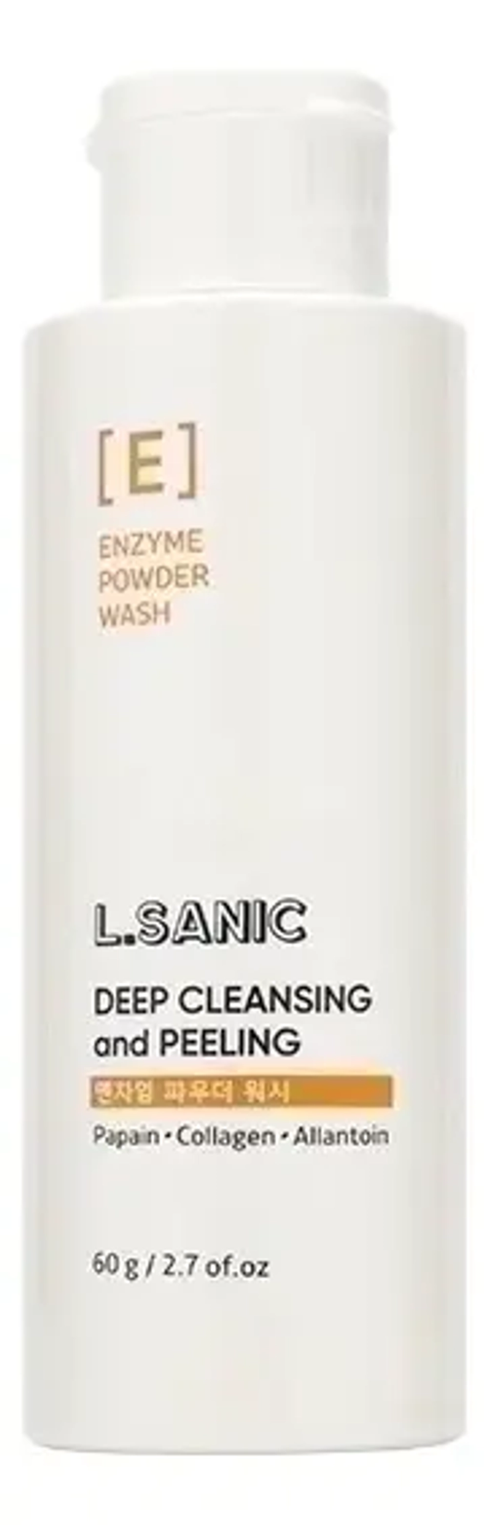 L.Sanic Энзимная пудра-пилинг для умывания Deep Cleansing Peeling Enzyme Powder Wash 60г