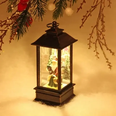 Сувенир с подсветкой Christmas «Дедушка Мороз» 12,5*5,5*5 см