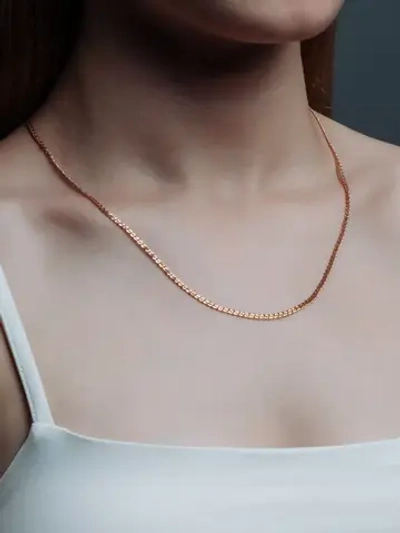 Цепочка Нонна серебряная позолоченная, ширина 2,3 мм