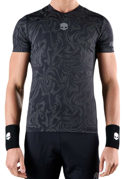 Футболка мужская теннисная Hydrogen Chrome Tech Tee - grey