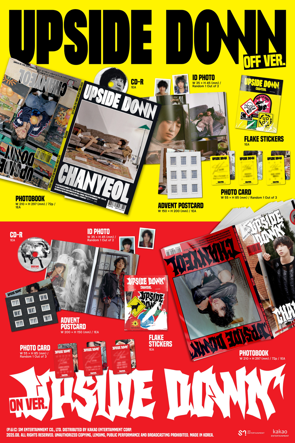 Альбом CHANYEOL - 2nd Mini Album [Upside Down] (PHOTO BOOK Ver.)