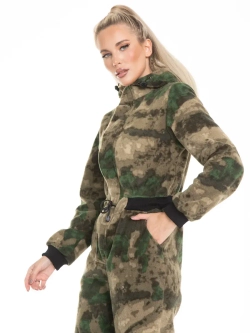 Флисовый комбинезон камуфляжный KMBATACK
