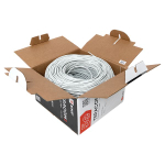 Кабель витая пара TERACOM CS Cat.5E U/UTP 4 пары solid 24AWG оболочка нг(А)-LSLTx цвет серый (упак. 305м) (305.00 шт.)