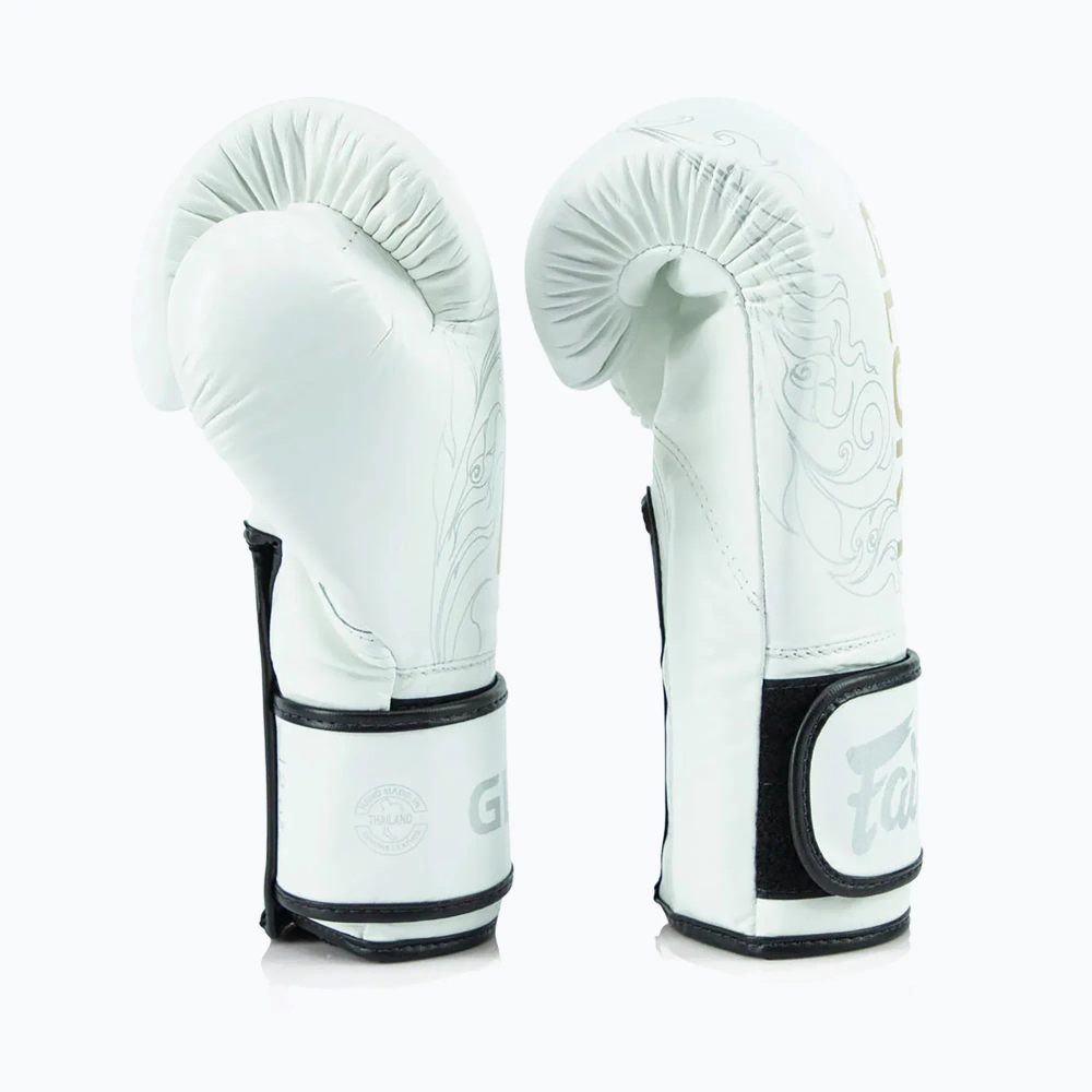 Боксёрские перчатки Fairtex Glory Kickboxing Competition Training Boxing white