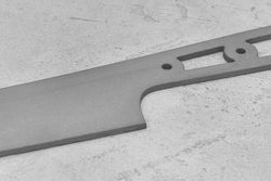 Заготовка для ножа, сталь M390 2,6мм. Модель "Геликон НС155" с клинком 155мм, ТО 62-63HRC