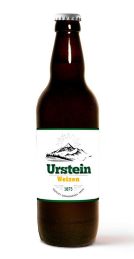 Пиво светлое "Urstein Weizen" 0,5л. Двинский Бровар