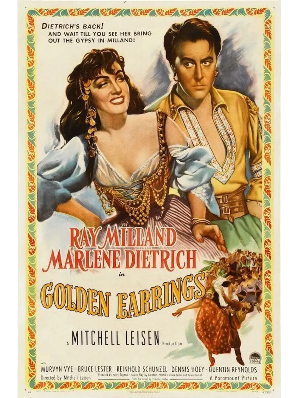 Золотые серьги (1947) (DVD-R)