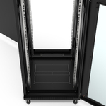 Шкаф напольный 19", 27U Filum FL-NT-2768GM1M-BK