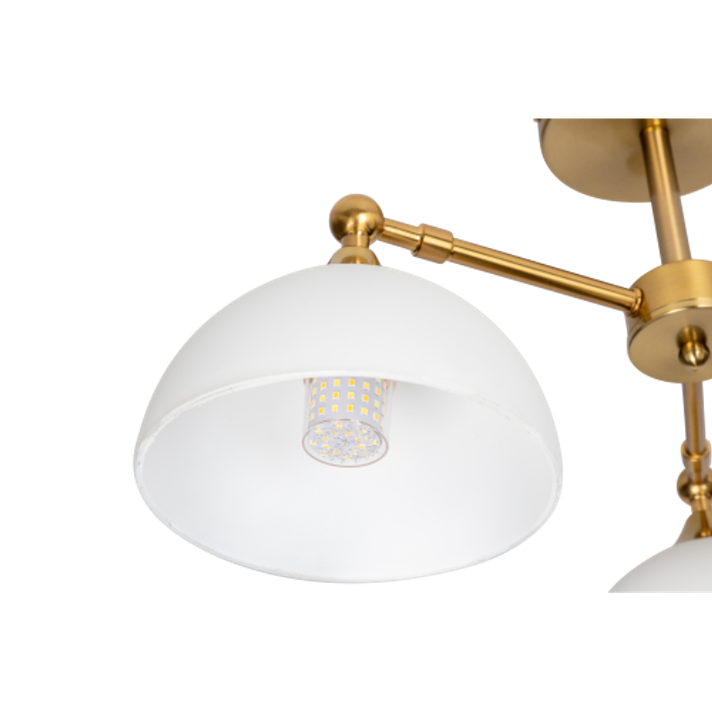 Люстра Rivoli Emina 3332-303 3хЕ27 40Вт модерн | Rivoli