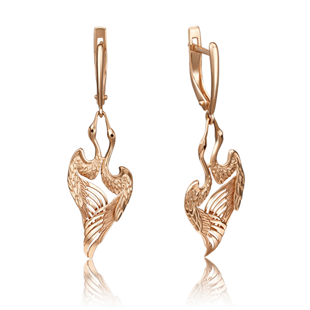 Серьги из золота 585 пробы