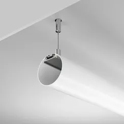 Алюминиевый профиль подвесной D60 (Серебро, 2 м), ALM-D60-S-2M Led Strip alm-d60-s-2m