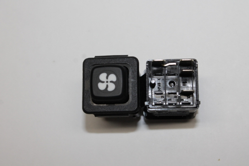 Кнопка вкл. вентилятора отопителя /Г-3302, УАЗ, ЗИЛ/ 12В (АВАР)