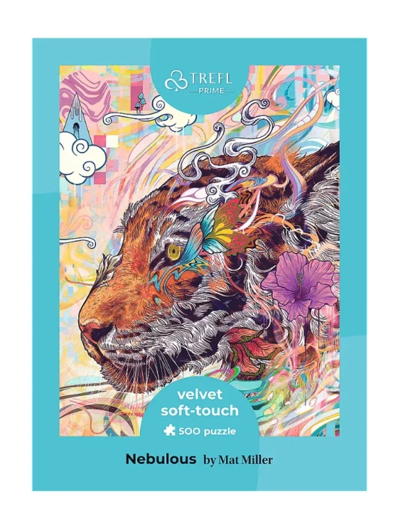 Пазлы для детей 7 8 лет и взрослого 500 элементов Тигр