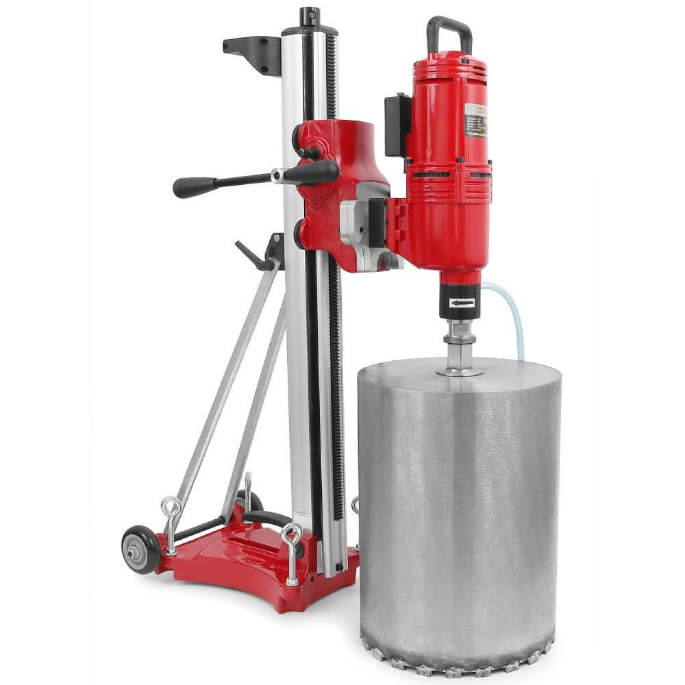 Установка алмазного бурения Messer DM350Е на стойке с наклоном 3,5 кВт 360/750/1000 об/мин