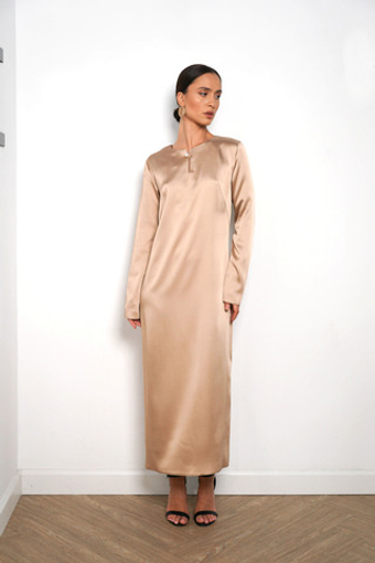 Lina платье в бежевом