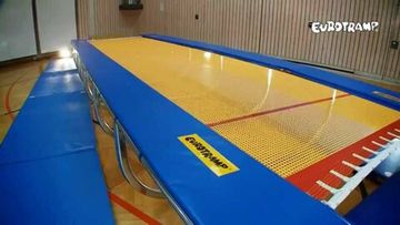 Батутная трасса "СТАЦИОНАРНАЯ" 4м