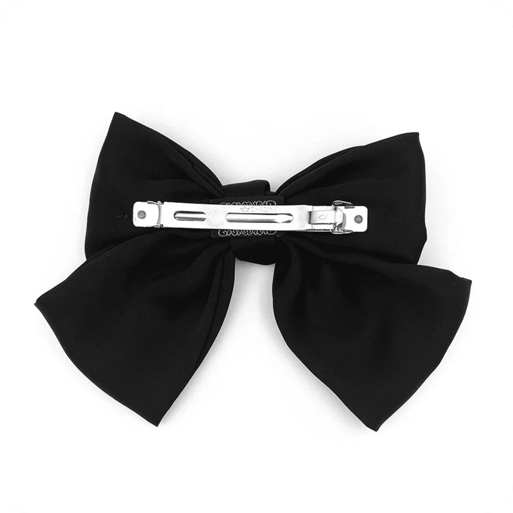 Заколка-бант, черный, фото 2