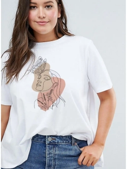 Футболка базовая абстракция