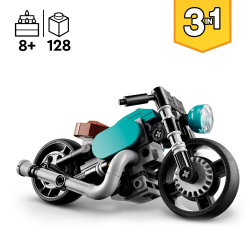 LEGO Creator — Винтажный мотоцикл 3 в 1 31135