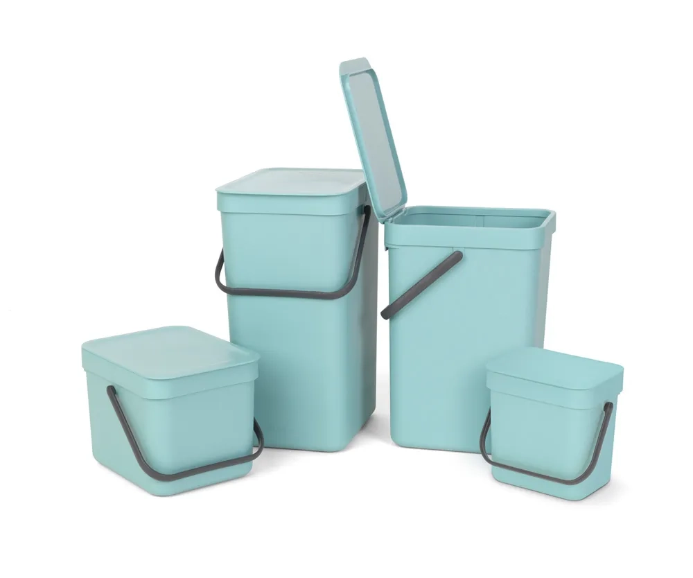 Brabantia Контейнер для сортировки Sort & Go 6л, мятный 109645